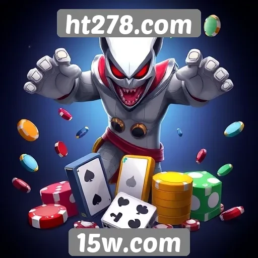 Variedade de jogos disponíveis no site ht278.com